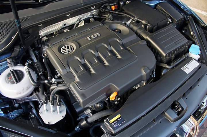 Автомобиль Volkswagen Golf: двигатель