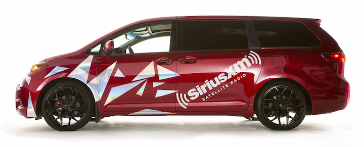 Диджейский автомобиль 2015 Toyota Sienna Remix