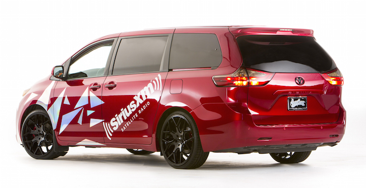 Диджейский автомобиль 2015 Toyota Sienna Remix