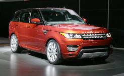 Автомобиль Range Rover Sport 2014 на автошоу в Нью-Йорке 2013