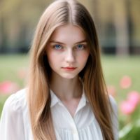 Фотографии русских девушек, созданные ИИ, выглядящие очень натурально