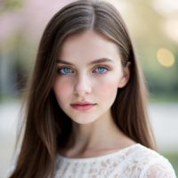 Фотографии русских девушек, созданные ИИ, выглядящие очень натурально