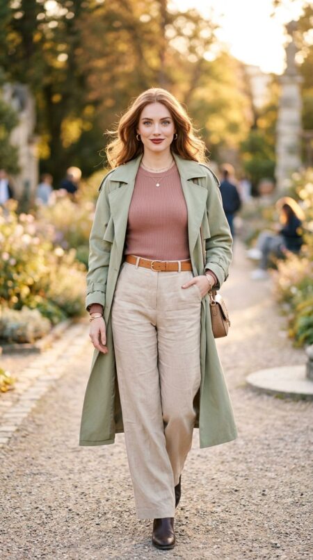 Красивая рыжеволосамя модница: фото нейросети Freepik, модель Google Nano Banana 2