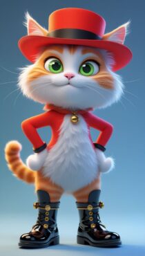 Генерация изображения «Кот в сапогах» с помощью искусственного интеллекта: Midjourney и Leonardo.ai