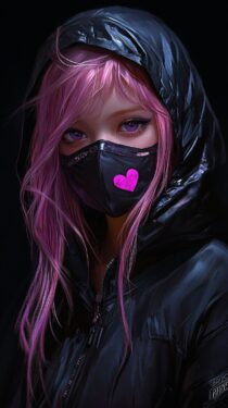 Красивые фото ИИ-девушек на экран телефона – Миджерни фото