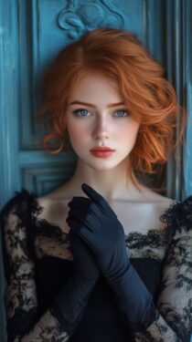 Красивые фото ИИ-девушек на экран телефона – Миджерни фото