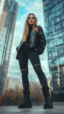 Красивые фото ИИ-девушек на экран телефона – Миджерни фото