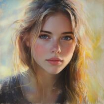 Как MidJourney помогает создавать стильные женские портреты