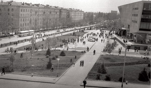 Старый Краснодар. 1950-е Кинотеатр Аврора